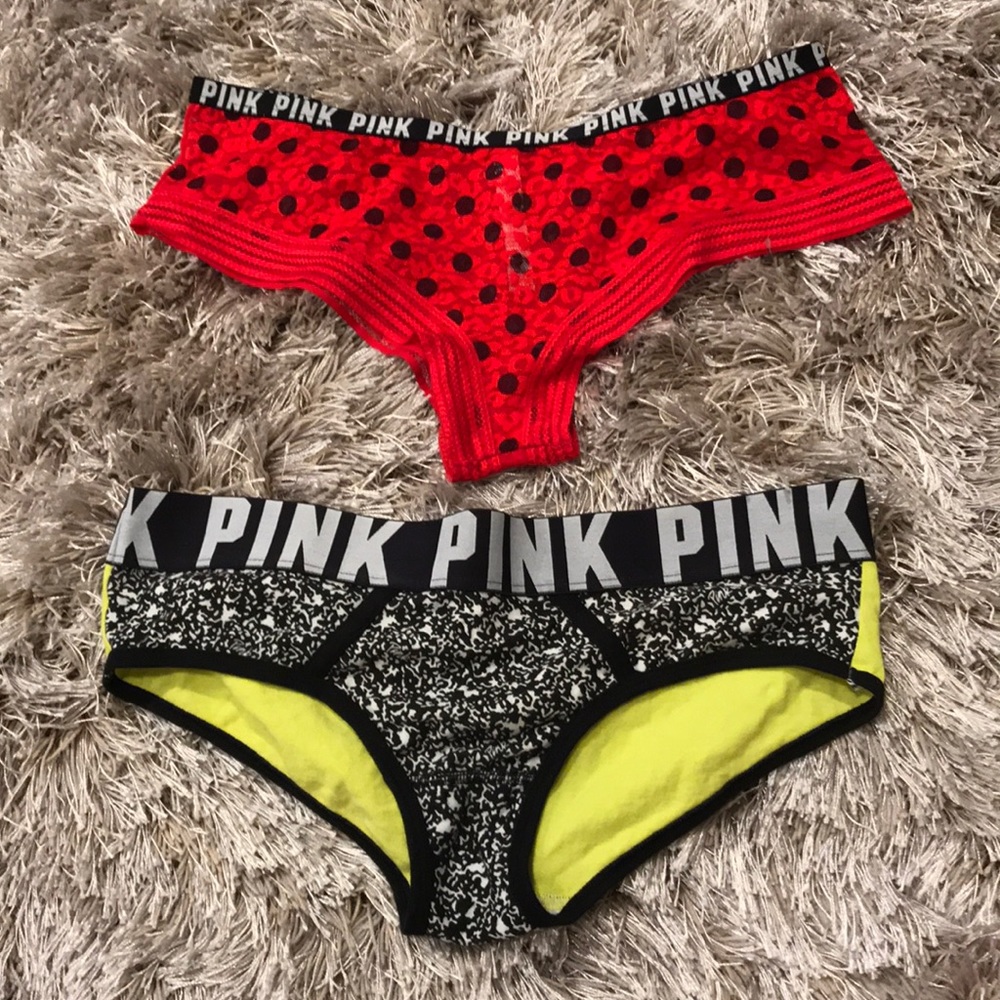 2 pair of Pink panties